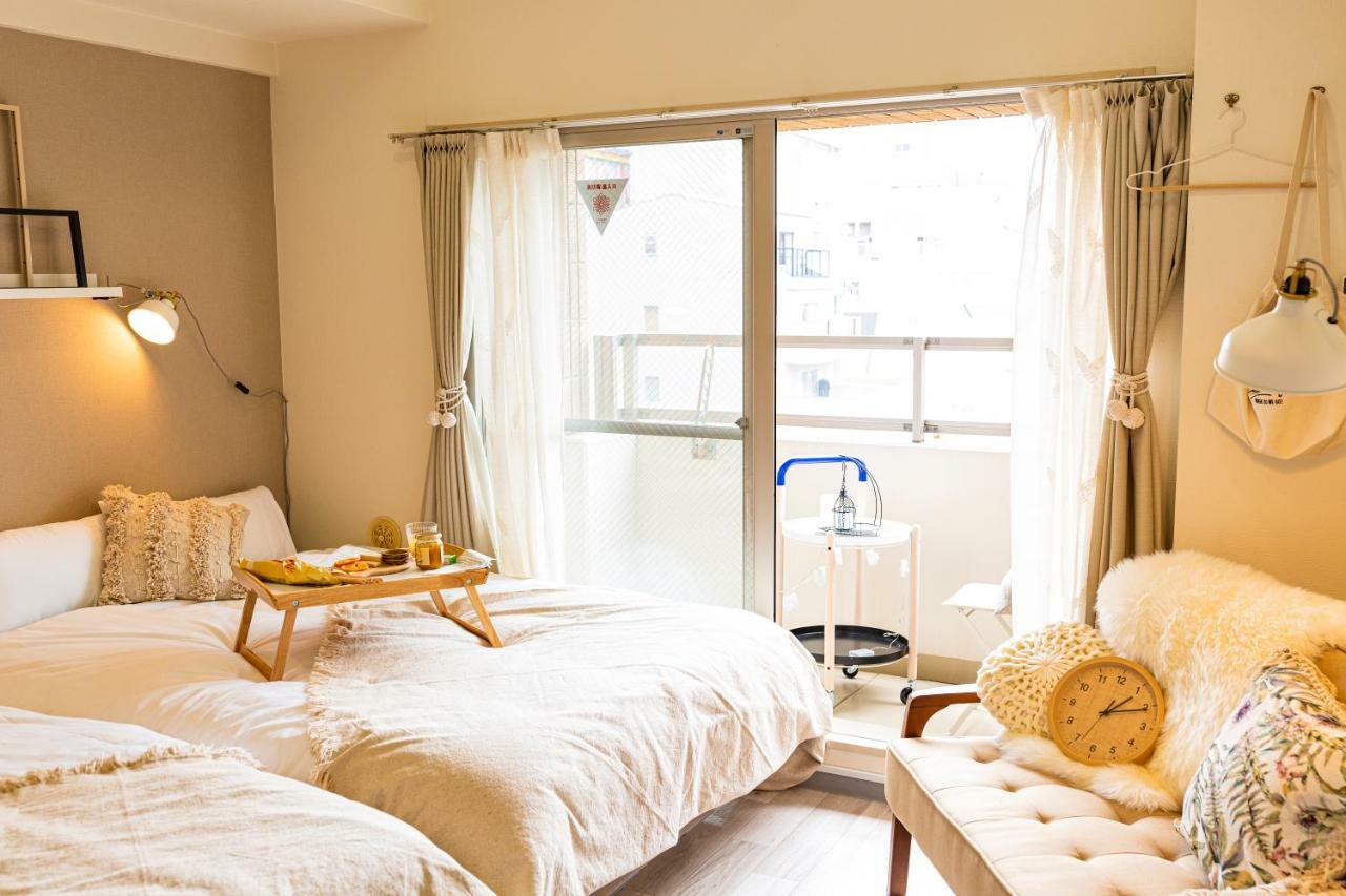 Chuan House - Amemura Aparthotel Oszaka Kültér fotó