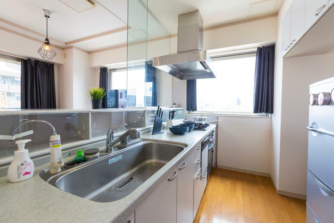 Chuan House - Amemura Aparthotel Oszaka Kültér fotó