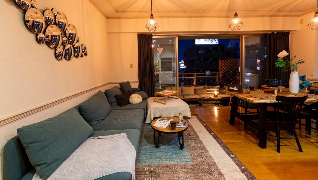 Chuan House - Amemura Aparthotel Oszaka Kültér fotó